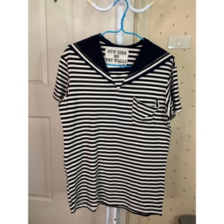 (ส่งต่อ) เสื้อยืด sailor