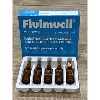 วิตามินผิว Flumucil 3ml. 300 mg.