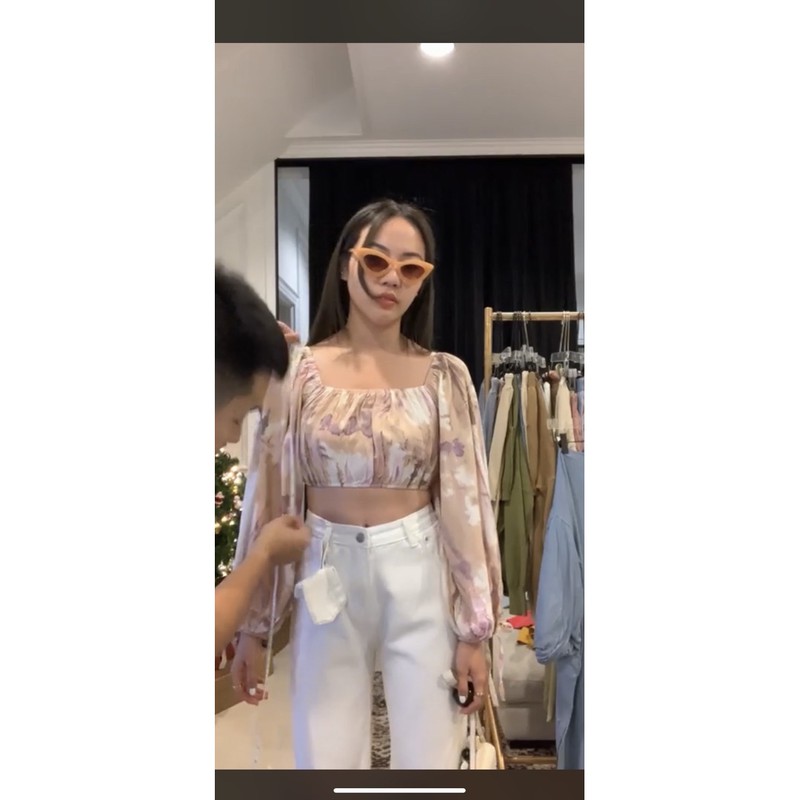 Loonnystore CROP PRINT 🛍🎀