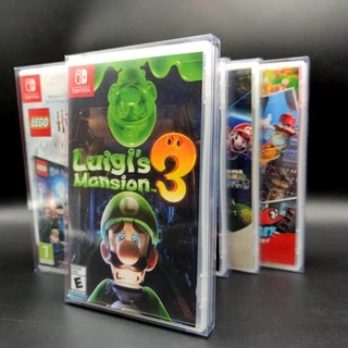 Nintendo SWITCH กล่องสวมกันรอย สำหรับสะสม กล่องพลาสติกใส กันฝุ่น ใส่แผ่นเกม