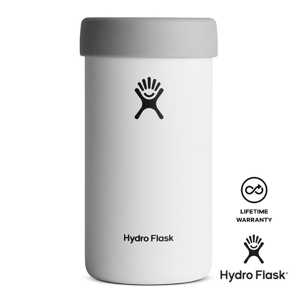 Hydro Flask 16 oz Tallboy Cooler Cup - สีขาว