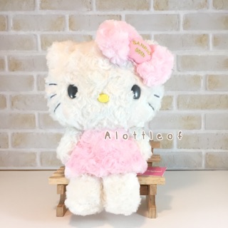 10 นิ้ว ตุ๊กตาคิตตี้ Hello Kitty original ขนกุหลาบ