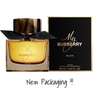 ของแท้!!! New Package Burberry My Burberry Black EDP 90ml กล่องซีล (พร้อมส่งค่ะ)