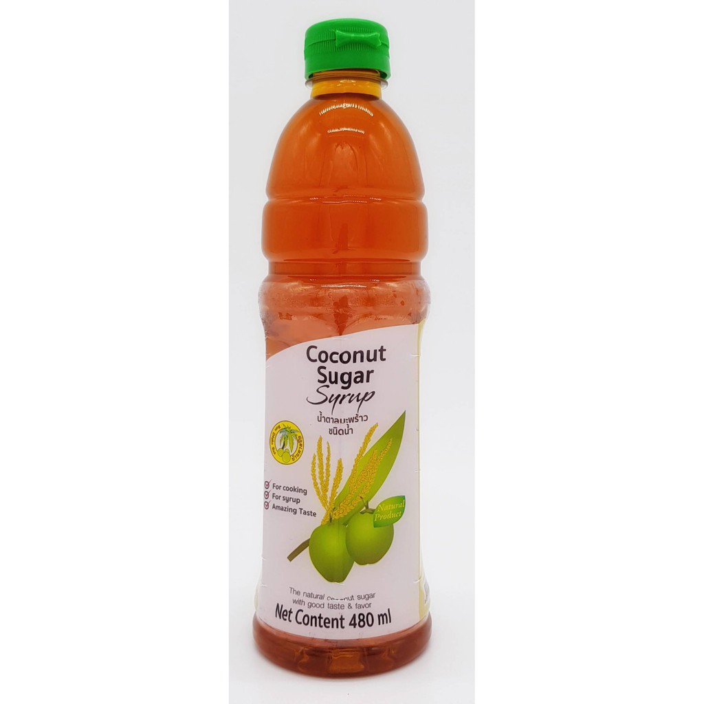 น้ำตาลมะพร้าวจากดอกมะพร้าว (ตราบ้านตาลปึก) COCONUT  SUGAR  SYRUP บรรจุ 480 ML.