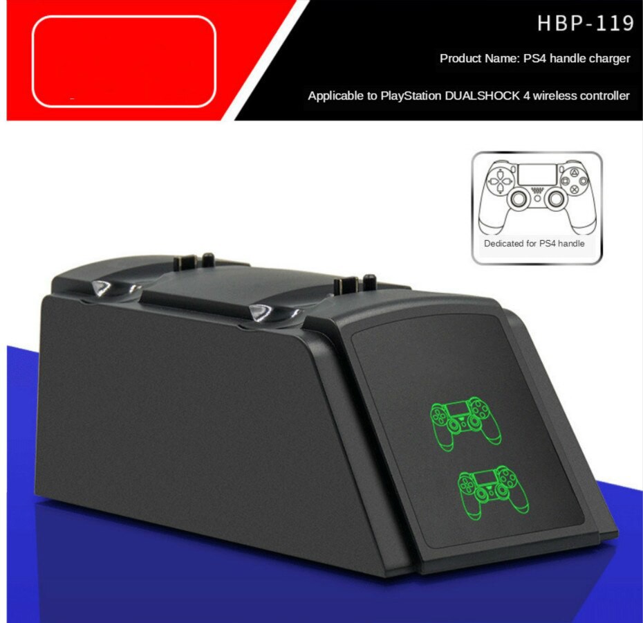 Jomaa แท่นชาร์จจอยเกม สําหรับ Sony Playstation 4 PS4 PS4 Pro PS4 Slim Controller