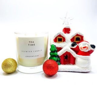 เทียนหอม soy wax กลิ่น Tea Time