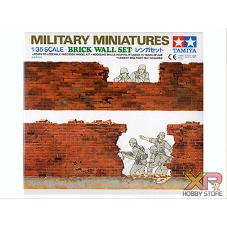 [Tamiya] 1/35 : Brick Wall Set (TA 35028)