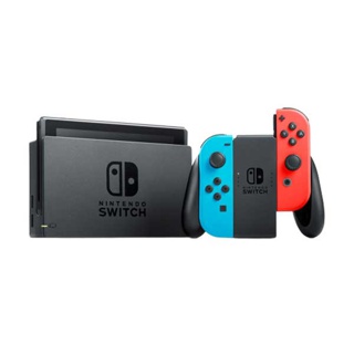 [ พร้อมส่ง ] Nintendo Switch : เครื่อง Nintendo Switch รุ่นใหม่ กล่องแดง ( ประกันร้าน 1 ปี )