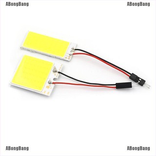 ABongBang หลอดไฟในรถยนต์ 36/48 smd cob led 12v สีขาว