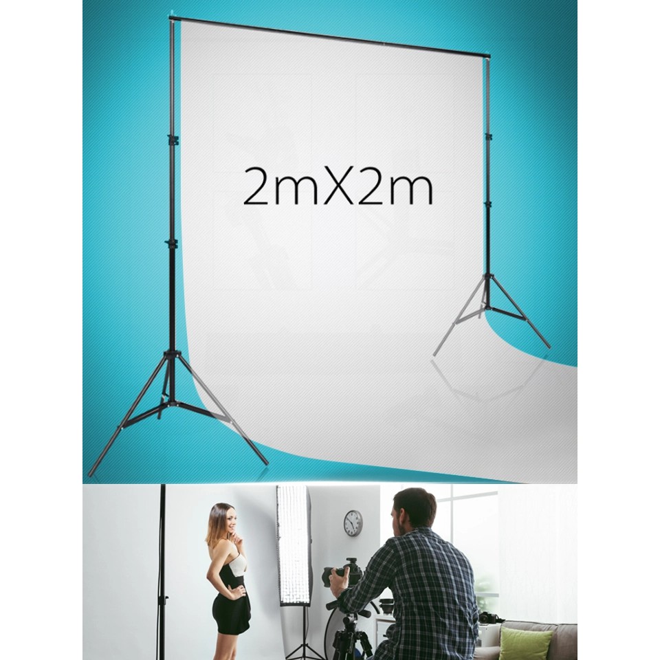 ส่งฟรี ขาตั้งฉากหลังสำหรับถ่ายภาพ Photography Background Stand เก็บเงินปลายทาง