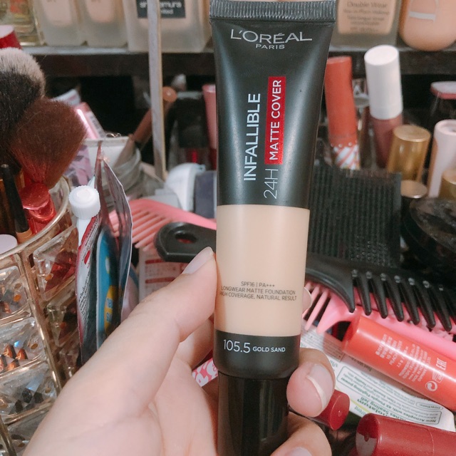 รองพื้น l’oreal infallible 24 h matt