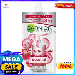 กานิเย่เอจเลส โปร บูสเตอร์ เซรั่ม 7.5มลผลิตภัณฑ์ดูแลผิวหน้าGARNIER AGELESS PRO BOOSTER SERUM 7.5ML