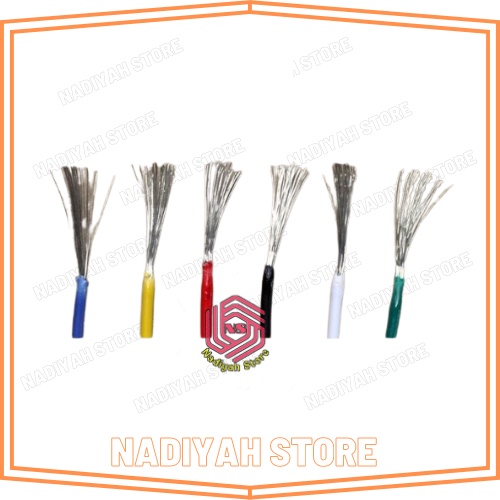 AWG 20 สายทองแดง awg20 สาย Stranded Body มอเตอร์ไฟฟ้าเมตร AWG 20 สี nyaf สาย