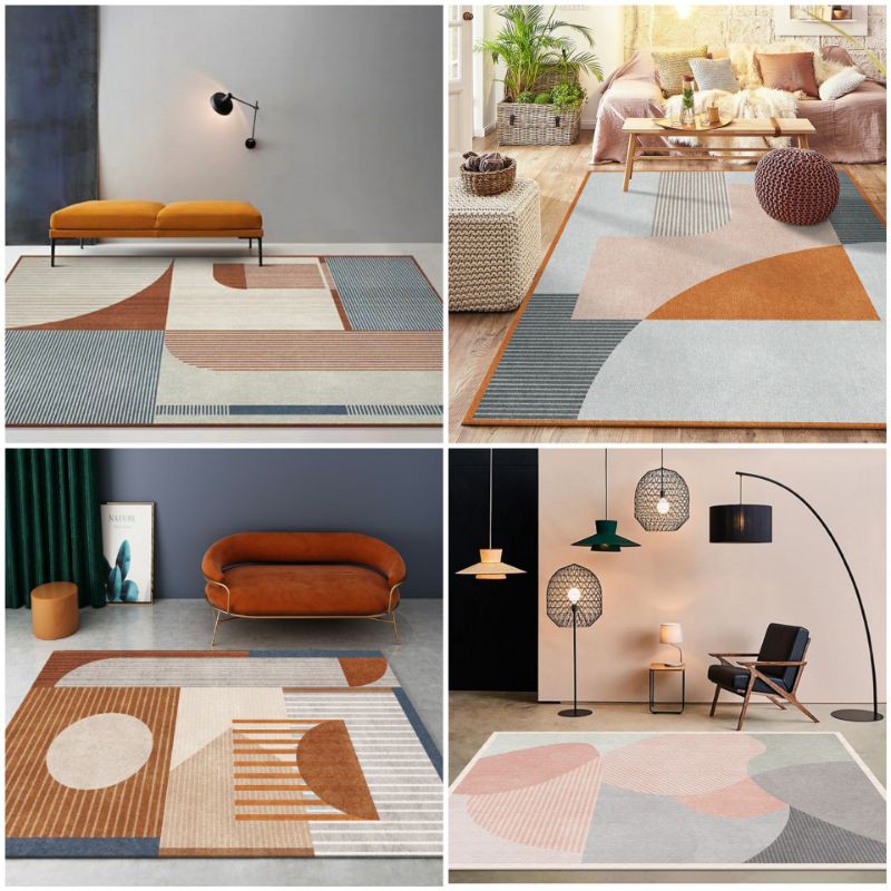 พรมปูพื้น พรม สินค้ามี 8 ลาย มี 5 ขนาด (120x160/140x200/160x230/180x250/200x300 ) พรม พรมตกแต่ง พรมต