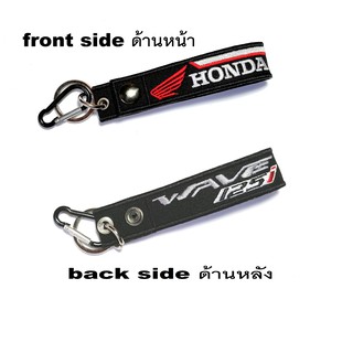 พวงกุญแจ HONDA WAVE 125i  มอเตอรไซค์ บิกไบค์  ฮอนด้า MOTORCYCLE BIKER KEYCHAIN