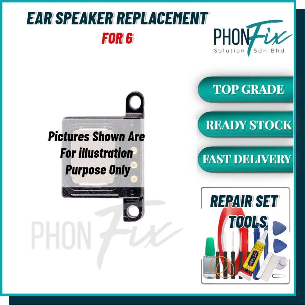 PhonFix ใช้งานร่วมกับ IP 6 EAR SPEAKER EAR PIECE REPLACEMENT