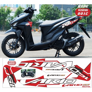 สติกเกอร์รูปลอก polet decal honda all new vario 150 2018-2020