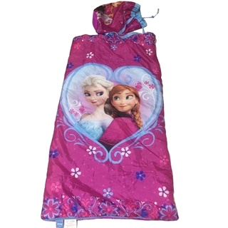 Disney Frozen Anna and Elsa Slumber Bag  ถุงนอนสำหรับเด็ก มือสอง  .