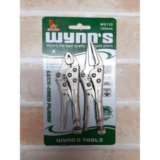 **ส่งจากไทย** WYNNS คีมล็อคมินิ 2ตัว/ชุด รุ่น W0130 (ขนาด 4"-5")