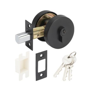 DEADBOLT 1 ด้าน HAFELE 489.10.573 สีดำ