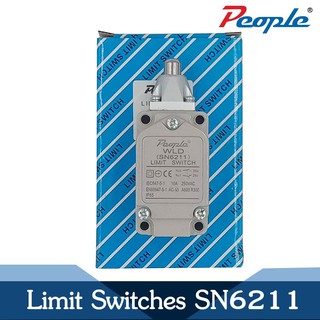 ลิมิตสวิทซ์ Limit Switches PEOPLE SN6211 (สีน้ำเงิน)