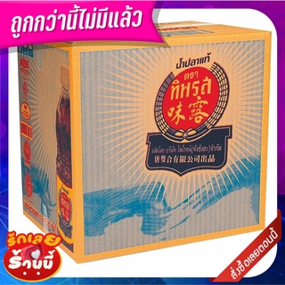 ทิพรส น้ำปลาแท้ ขวดเพ็ท 700 มล. x 12 ขวด Tiparos Fish Sauce 700 ml x 12 bottles