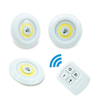   ไฟ LED ติดผนัง พร้อมรีโมทเปิด-ปิด ตั้งเวลาปิดได้. รุ่น LED-light-Remote-control-set-3-00h-Song