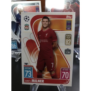 การ์ด Match Attax 2022 Cards Liverpool