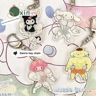 【XINYIA】2022 จี้พวงกุญแจ รูปสุนัข Macho Kuromi Cinnamoroll สําหรับห้อยตกแต่ง