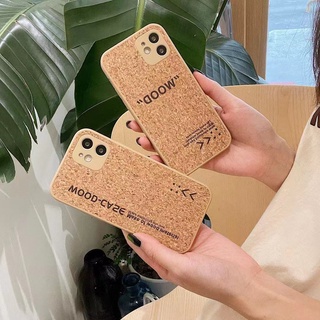 Brand new luxury wooden compressed wood chip phone case for iPhone 11 12 13 Pro Max  XS X XR 6 6s 7 8 Plus SE 2020 Shockproof and breathable cork cover