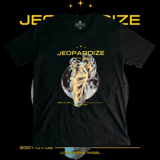 เสื้อยืดคอกลมโอเวอร์ไซส์ และไซส์ธรรมดา แนวสตรีท - Jeopardize Loneliness Angle Oversize &amp; Normal size Tee Shirt