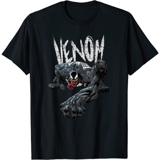 เสื้อยืดผ้าฝ้ายพรีเมี่ยม เสื้อยืด พิมพ์ลาย Marvel Venom Eddie Brock