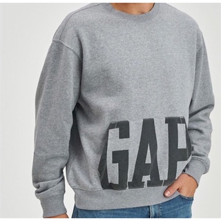 GAP⏸LOGO OVERSIZE CREWNECK SWEATSHIRT เสื้อสเวสเตอร์แท้