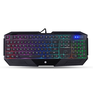 USB Keyboard HP Gaming K110 Black คีย์บอร์ดสำหรับเล่นเกมส์