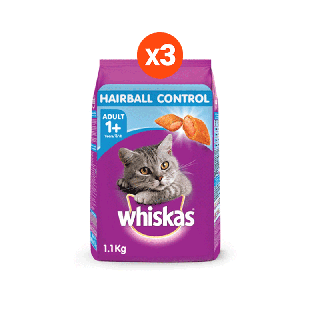 New! วิสกัส®อาหารแมว ชนิดแห้ง แบบเม็ด พ็อกเกต สูตรแมวโต รสไก่และปลาทูน่า1.1กก. X3ถุง ฟรี วิสกัสเทมเทชันส์แซลมอน 1 ซอง