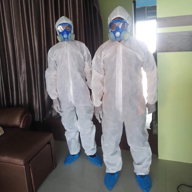 ชุด ppe ป้องกันไวรัส เชื้อโรค