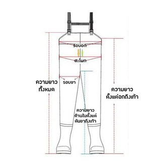 ERORO ชุดเอี๊ยมกันน้ำ PVC พร้อมรองเท้าบู๊ท สำหรับทำสวนทำนา กางเกงบูทกันน้ำ