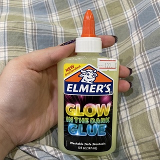 Elmer กาวทำ Slime เรืองแสง สไลม์เรืองแสง กาวเรืองแสง สีเขียว ขนาด 147ml