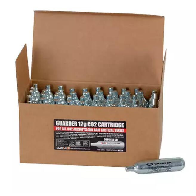 Guarder co2 cartridge 12g High Quality 50 units GBB