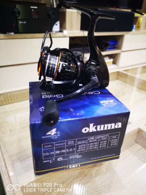 รอกOKUMA CEYMAR GOLD CG-35 ของแท้หายากทนทาน