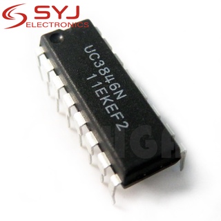 ชิ้นส่วนอิเล็กทรอนิกส์ 5 ชิ้น Uc3846N Uc 3846 3846 Dip - 16