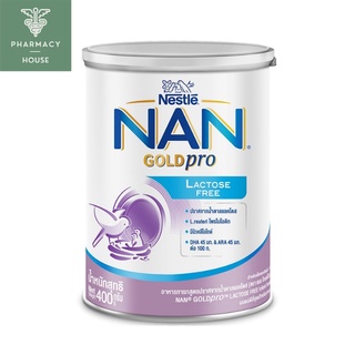 ***หมดอายุ31/7/2024***  Nan Gold Pro Lactose free 400 g.