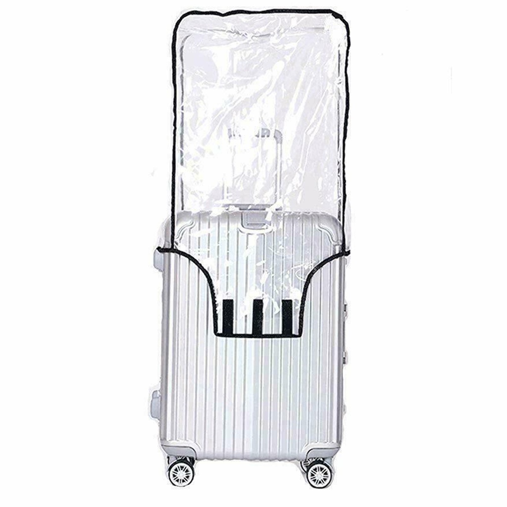 UNITBOMB ผ้าคลุมกระเป๋าเดินทาง PVC ใสกันน้ำ พลาสติกหุ้มกระเป๋าเดินทางกันน้ำ ถุงเก็บกระเป๋าเดินทาง 24 / 26 / 28 / 30 นิ้ว