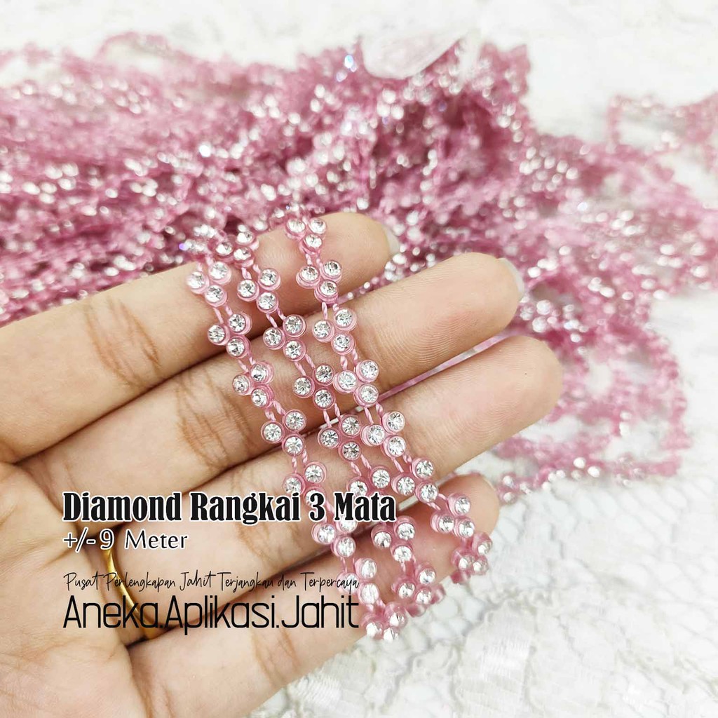 MATA 1 ม้วนของ DIAMOND FRAME / DIAMOND GEM / DIAMOND ROW 3 EYES +/- 9 เมตร