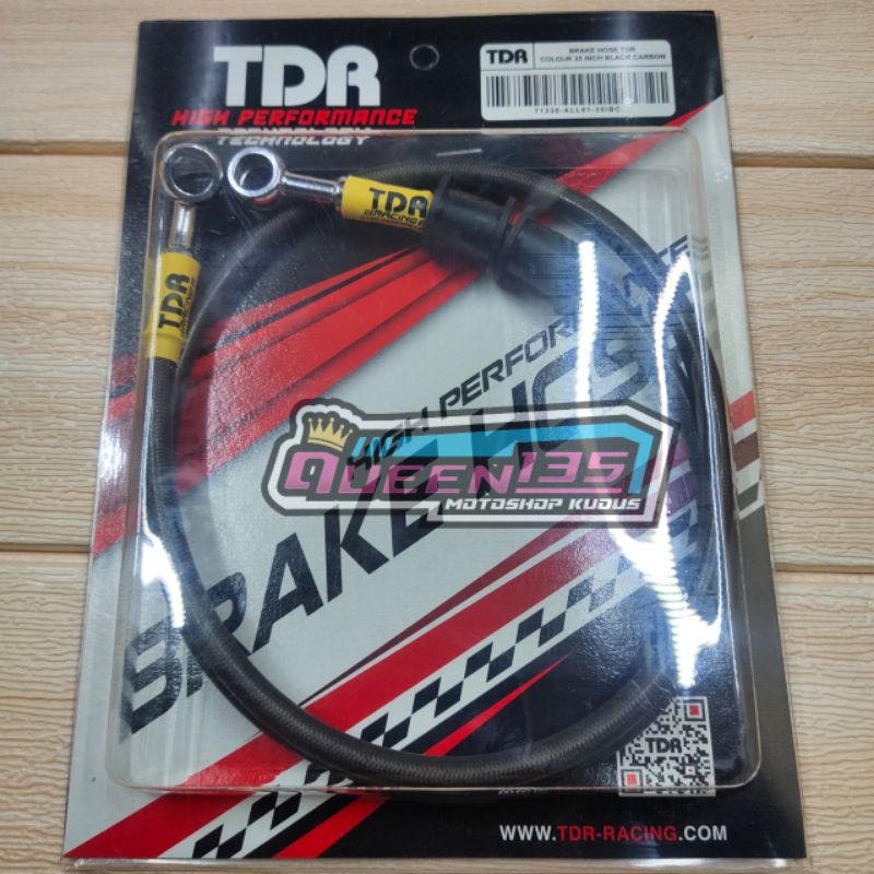 TDR ท่อเบรกคาร์บอน ท่อเบรกคาร์บอน 35 INC 90 ซม. RX KING RX S คาร์บอน