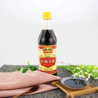น้ำส้มสายชูดำอาหารจีน เปรี้ยวกลมกล่อม ไม่ฉุนแหลม (เหิงชุ่น HengShun 500ml)恒顺香醋