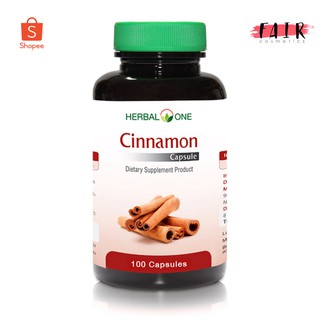 Herbal One Cinnamon เฮอร์บัล วัน ซินนามอน อบเชย [100 แคปซูล]