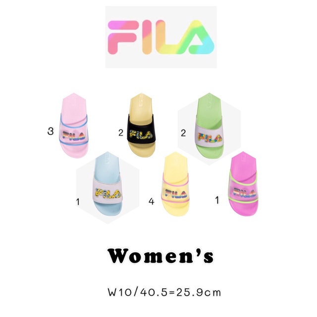 FILA Flower Mold 5 รองเท้าแตะผู้หญิง FILA
