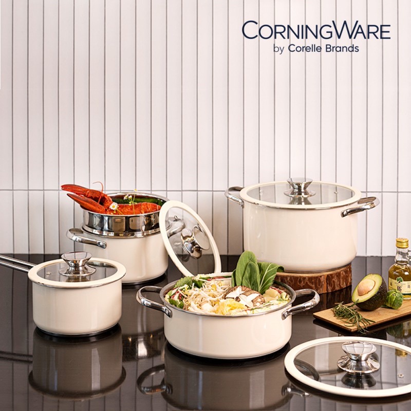 [Corningware by Corelle Brand] Rley Pot Collection: หม้อสุดน่ารัก พรีเมียมจากเกาหลี 👩🏻‍🍳🇰🇷i