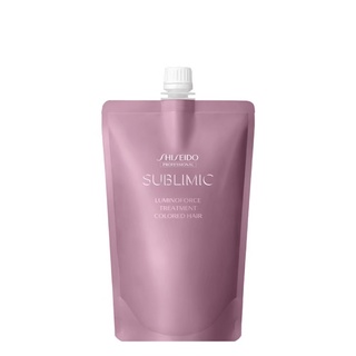 SHISEIDO SUBLIMIC LUMINOFORCE TREATMENT 450 ML (ทรีทเม้นท์สำหรับผมทำสี)